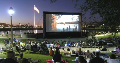 Catch a free movie outside!